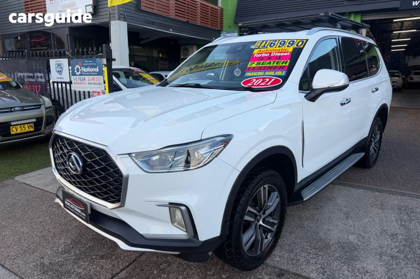 White 2021 LDV D90 Wagon Executive (4Wd) D20