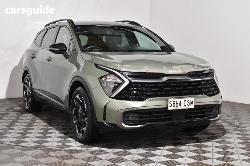 Green 2022 Kia Sportage Wagon Sx+ (Fwd)