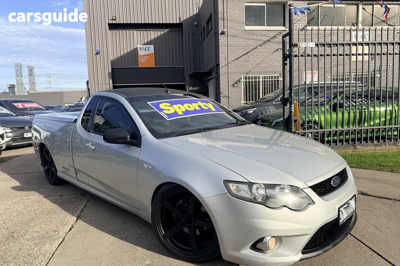Silver 2009 Ford Falcon Utility Xr6 (Lpg)