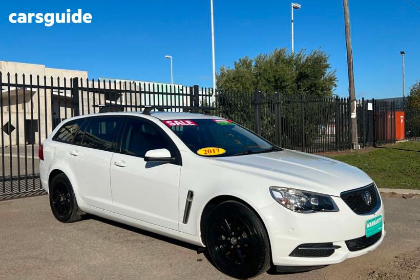 White 2017 Holden Commodore Sportswagon Evoke