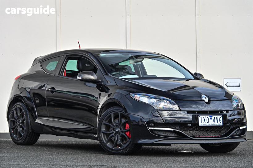 Black 2012 Renault Megane Coupe Rs 265 Trophy +