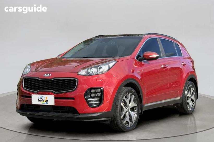 Red 2018 Kia Sportage Wagon Gt-Line (Awd)