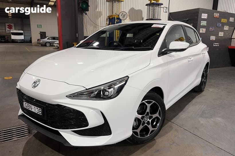 White 2026 MG MG3 Hatchback Excite
