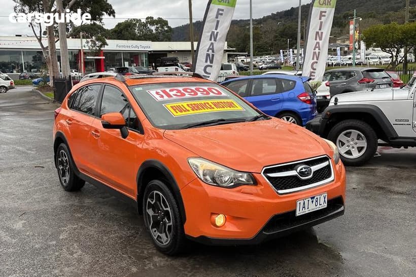 Orange 2013 Subaru XV Wagon 2.0I-S