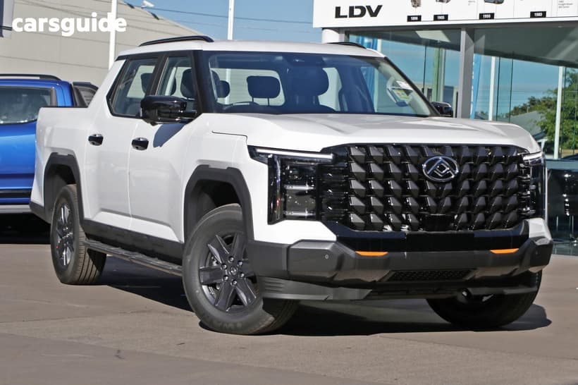 White 2025 LDV Terron 9 Double Cab Pick Up Origin