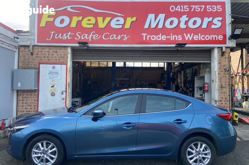 Blue 2018 Mazda 3 Sedan Maxx Sport (5Yr)
