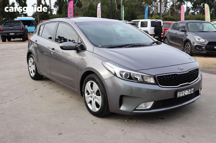 Silver 2018 Kia Cerato Hatchback S