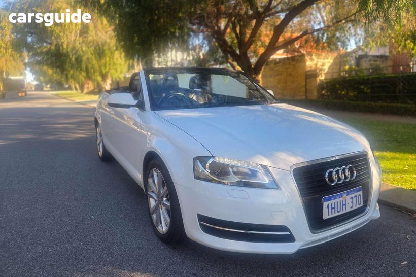 White 2013 Audi A3 Cabriolet 1.8 Tfsi Attraction