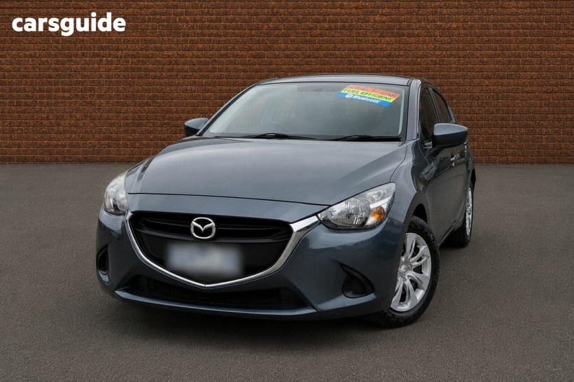 Blue 2015 Mazda 2 Hatchback Neo