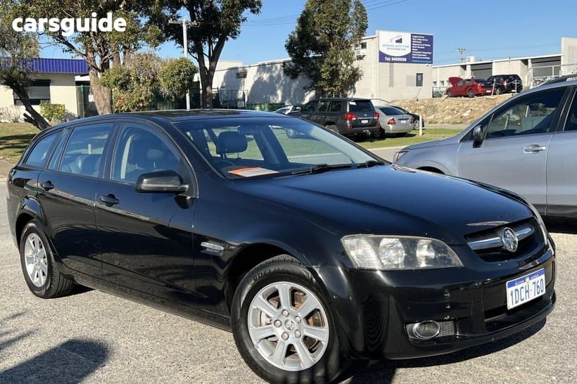 Black 2009 Holden Commodore Sportswagon Omega