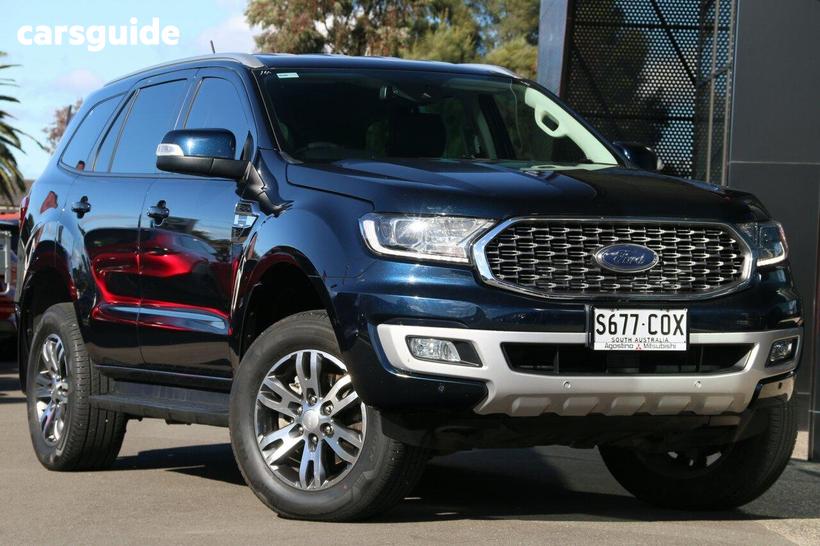 Blue 2022 Ford Everest Wagon Trend (4Wd)