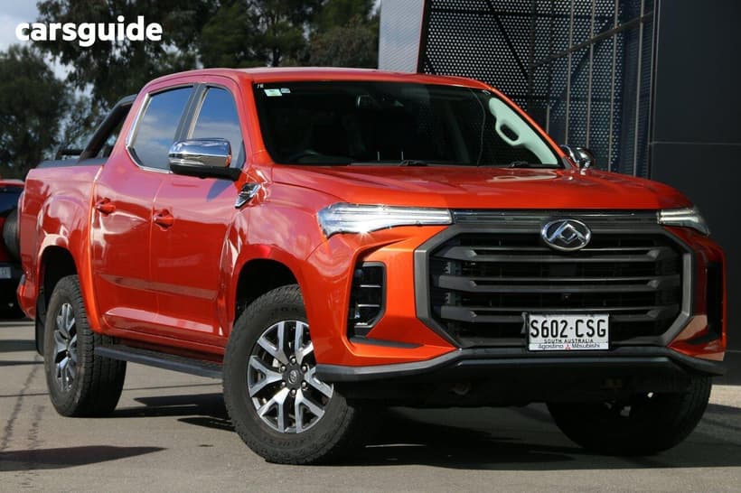 Orange 2022 LDV T60 Double Cab Utility Max Luxe (4X4)