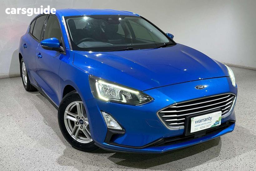 Blue 2019 Ford Focus Hatchback Trend