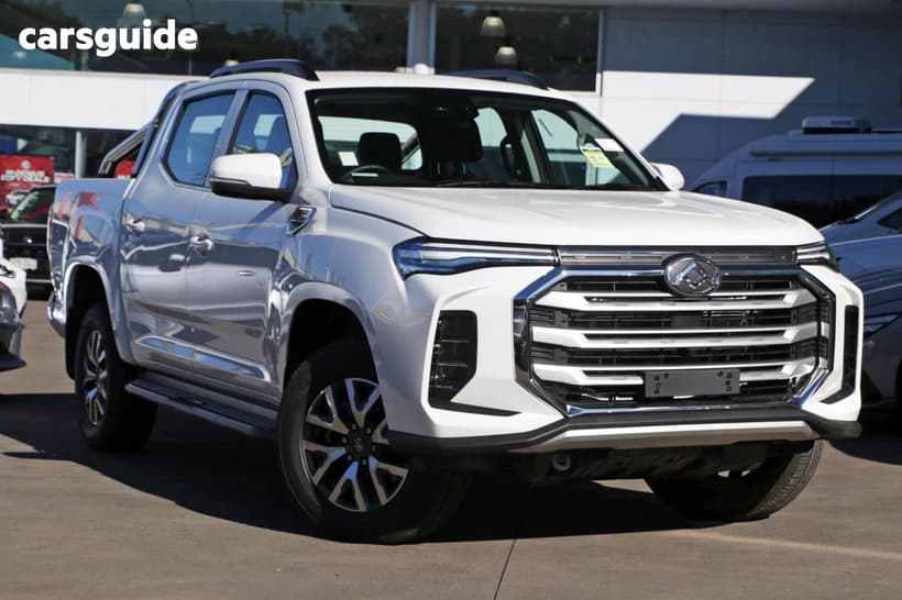 White 2026 LDV T60 Double Cab Utility Max Pro (4X4)