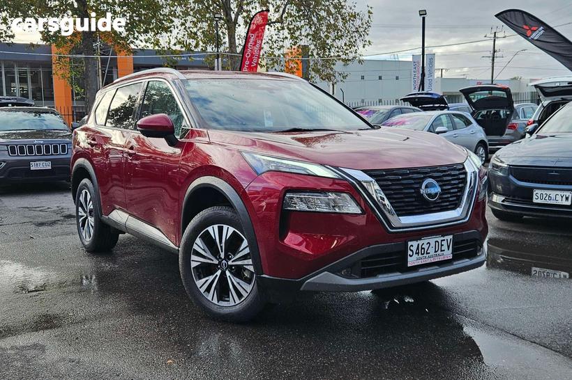 Red 2023 Nissan X-Trail Wagon St-L (4Wd) 7 Seat