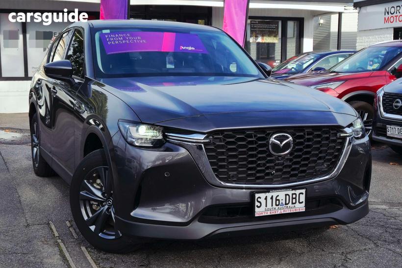 Grey 2024 Mazda CX-60 Wagon P50E Evolve Phev