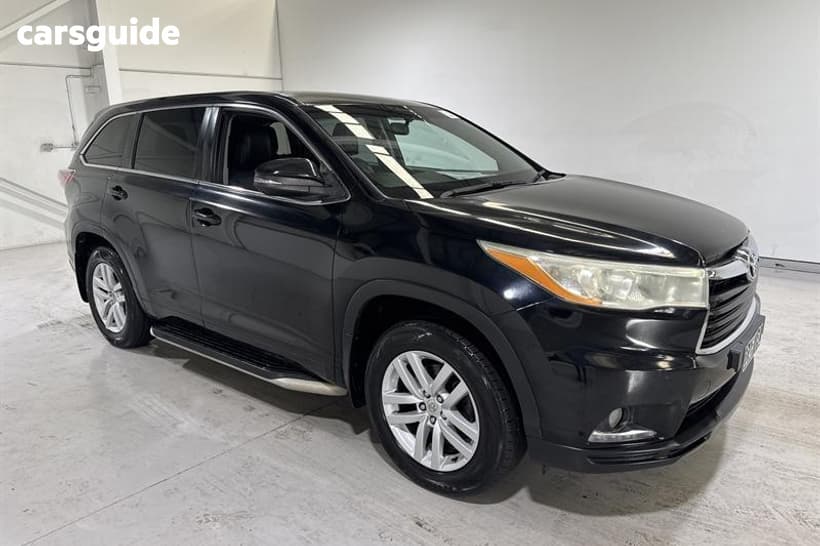 Black 2015 Toyota Kluger Wagon Gx (4X2)