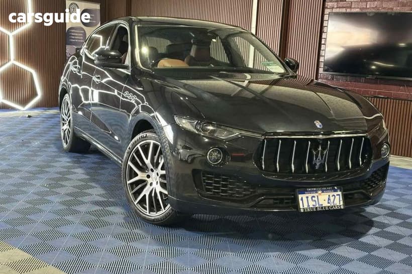 Black 2017 Maserati Levante Wagon
