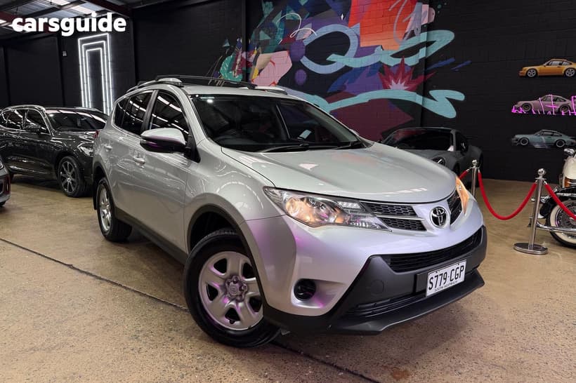Silver 2013 Toyota RAV4 Wagon Gx (4X4)