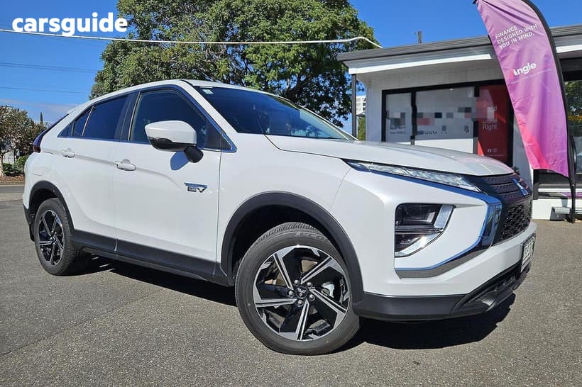 White 2024 Mitsubishi Eclipse Cross Wagon Es Phev (Awd)