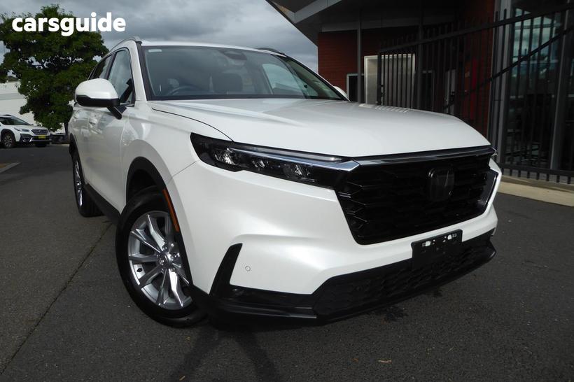 White 2024 Honda CR-V Wagon Vti L (Awd) 5 Seats