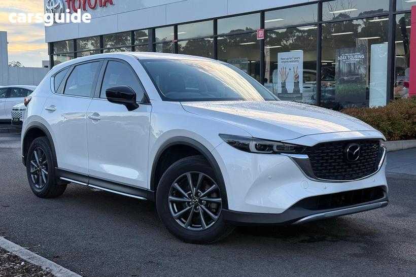 White 2022 Mazda CX-5 Wagon Touring Active (Awd)