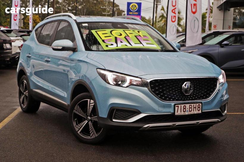Blue 2021 MG ZS EV Wagon Essence