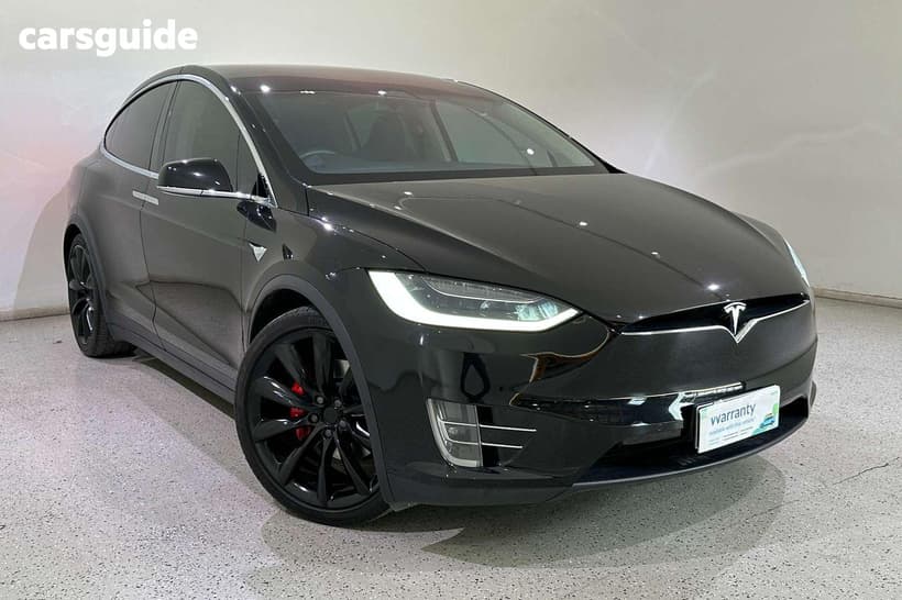 Black 2016 Tesla Model X Wagon 90D