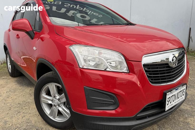 Red 2015 Holden Trax Wagon Ls