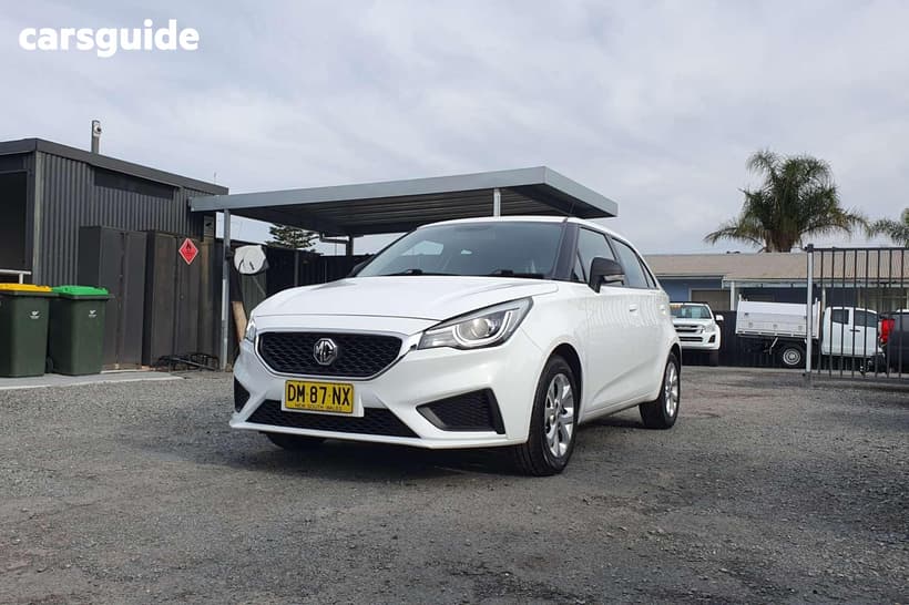White 2023 MG MG3 Hatchback Core