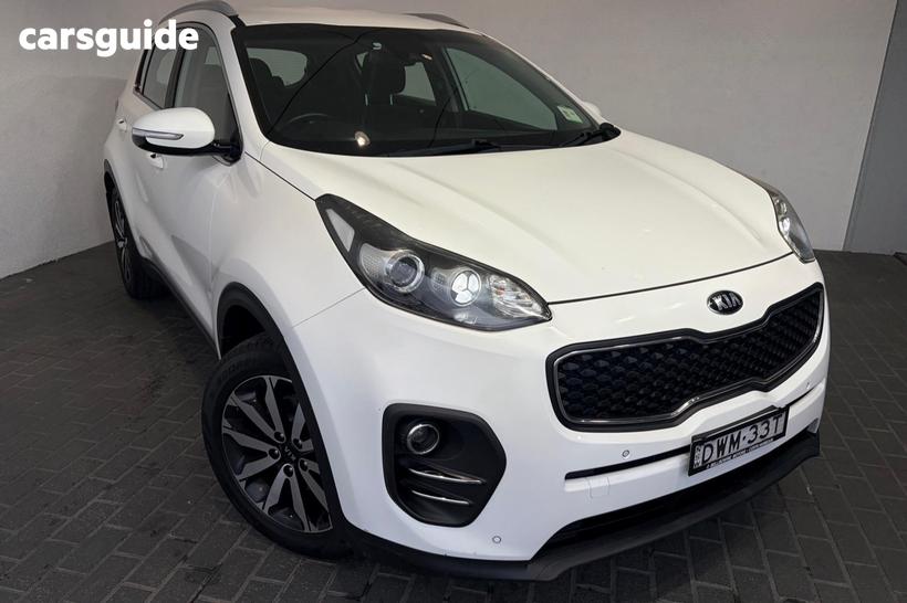 White 2018 Kia Sportage Wagon Si Premium (Fwd)