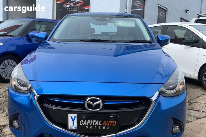 Blue 2015 Mazda 2 Hatchback Genki