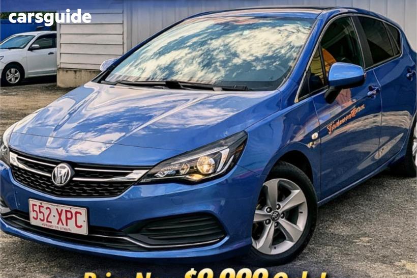 Blue 2017 Holden Astra Hatchback Rs