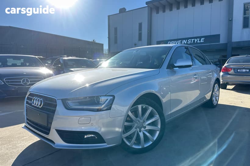 Silver 2014 Audi A4 Sedan 2.0 Tfsi Quattro
