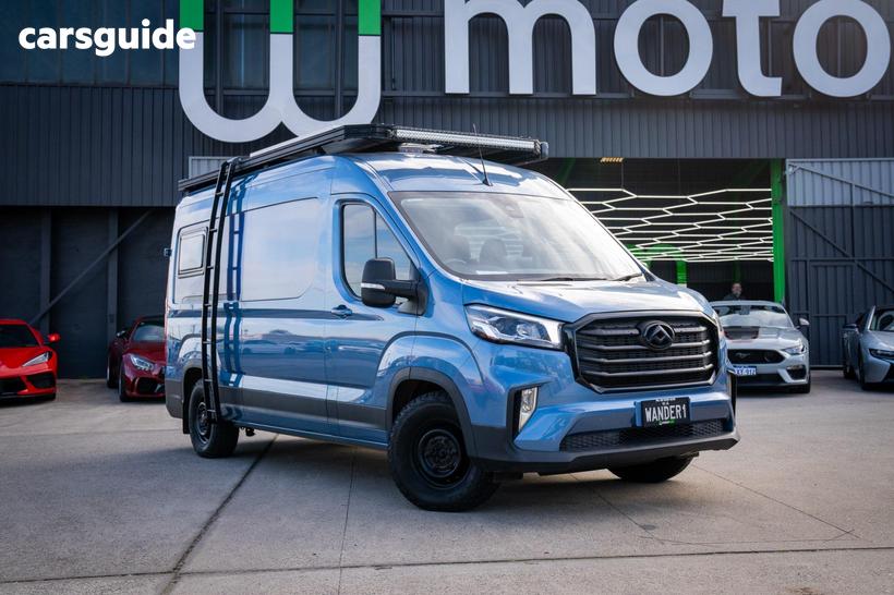 Blue 2022 LDV G10 Van Barn Door