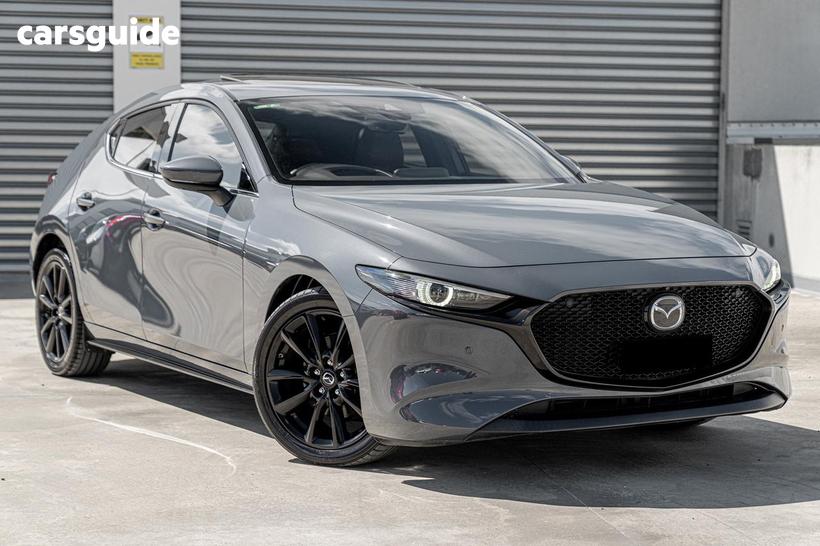 Grey 2021 Mazda 3 Hatchback G25 Astina