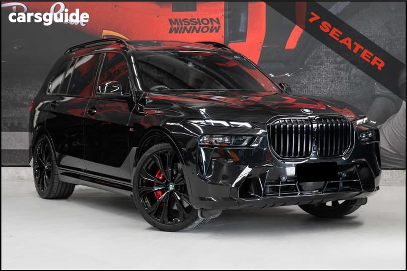 Black 2023 BMW X7 Wagon Xdrive40D M Sport Mhev