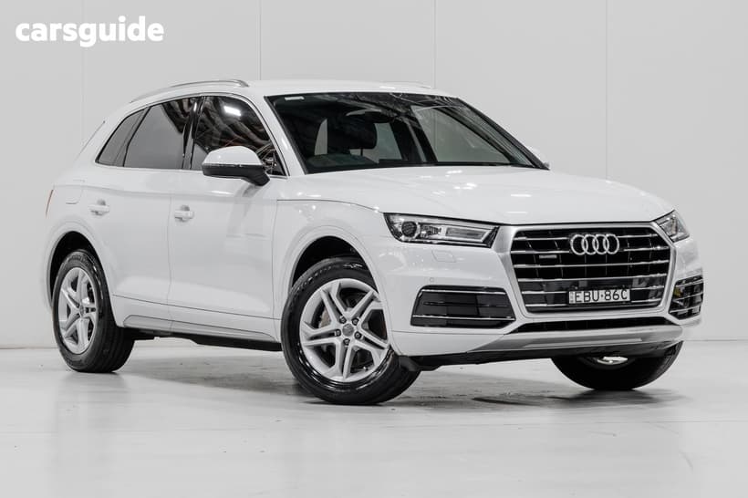 White 2019 Audi Q5 Wagon 40 Tdi Quattro Design