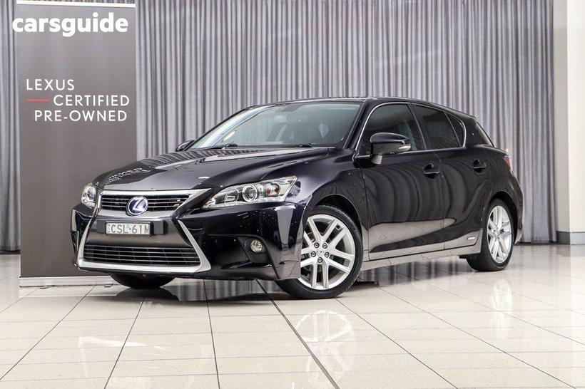 Blue 2014 Lexus CT200H Hatchback Prestige