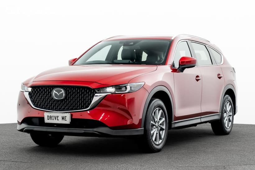 Red 2023 Mazda CX-8 Wagon G25 Touring (Fwd)