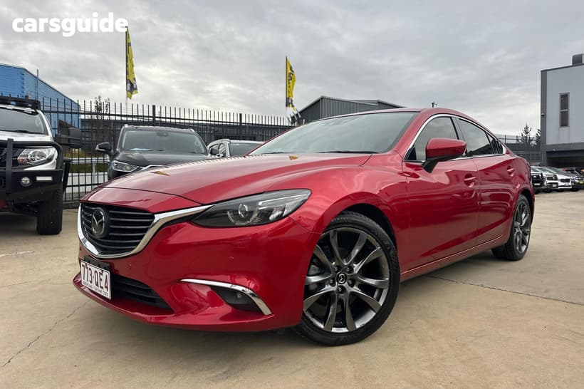 Red 2015 Mazda 6 Sedan Atenza