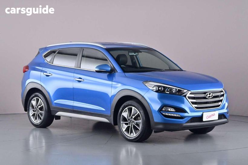 Blue 2017 Hyundai Tucson Wagon Elite R-Series (Awd)
