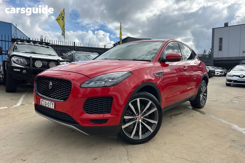 Red 2019 Jaguar E-Pace Wagon P250 S Awd (183Kw)
