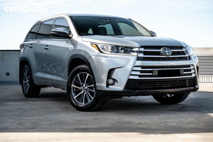 Silver 2018 Toyota Kluger Wagon Gxl (4X2)