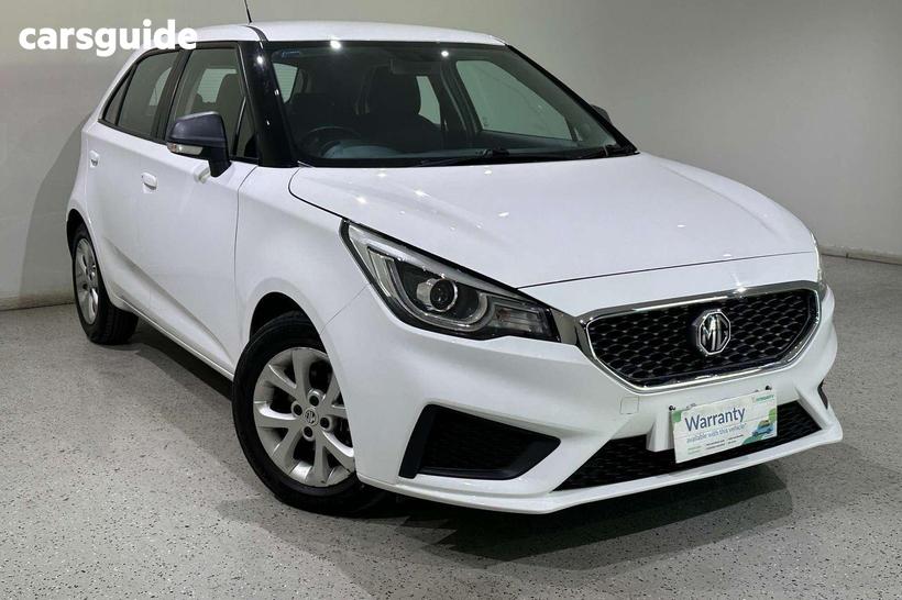 White 2021 MG MG3 Hatchback Core