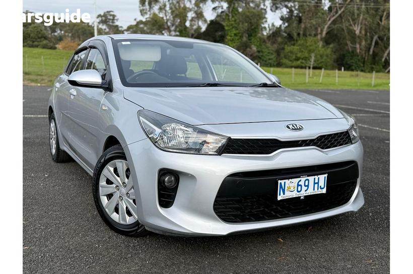 Silver 2018 Kia RIO Hatchback S