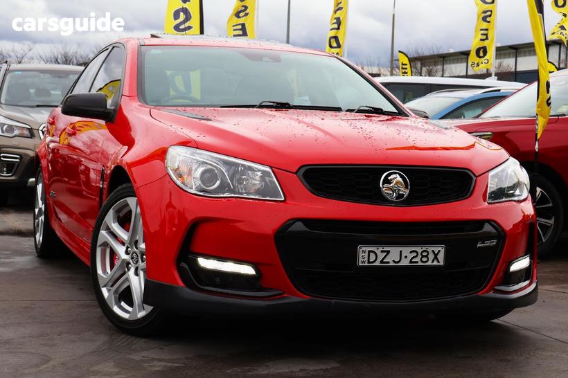 Red 2017 Holden Commodore Sportswagon Ss-V Redline