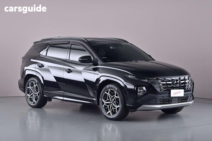 Black 2021 Hyundai Tucson Wagon Highlander N Line (Awd)
