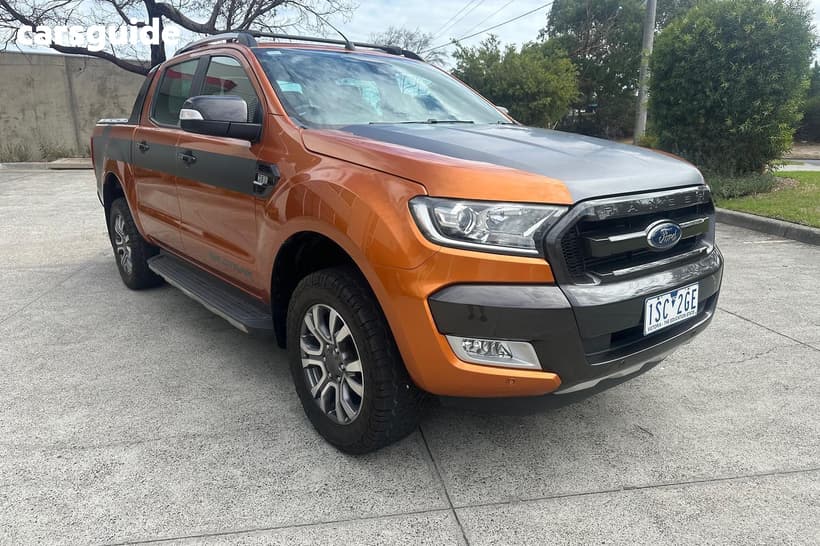 Gold 2016 Ford Ranger Dual Cab Pick-up Wildtrak 3.2 (4X4)