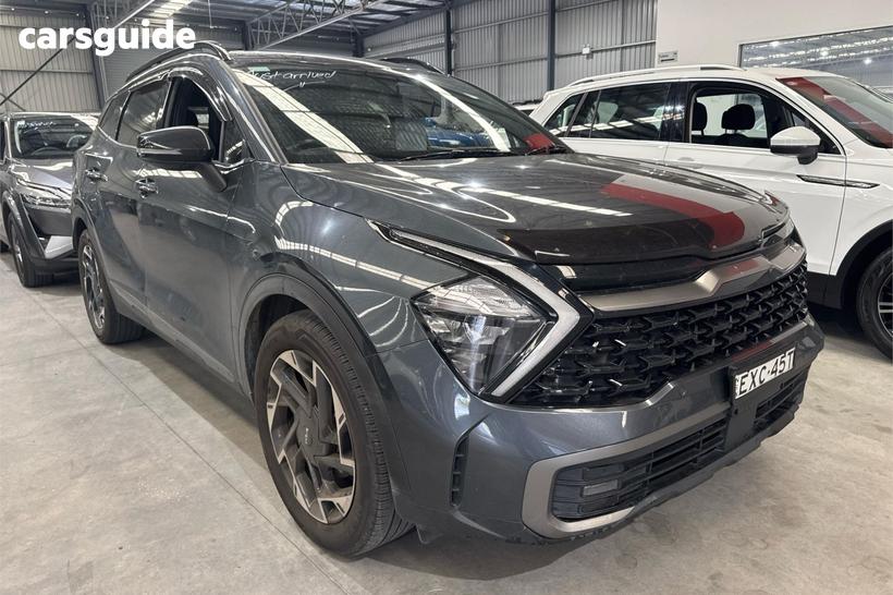Grey 2022 Kia Sportage Wagon Sx+ (Fwd)